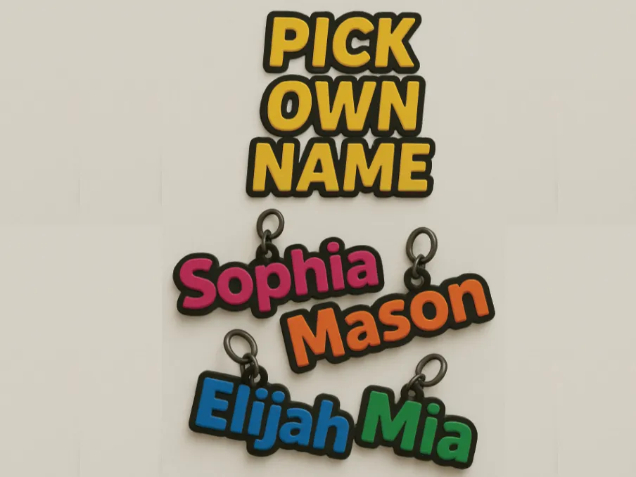 Custom Keychain, Personalize with 1500+ Fonts!