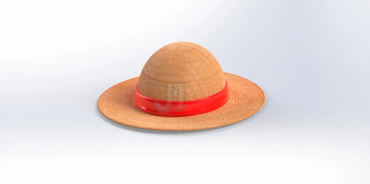 One Piece Luffy’s Legendary Straw Hat! Inspired., photo 3 of 4 - One Piece Luffy’s Legendary Straw Hat! Inspired. Props & Cosplay