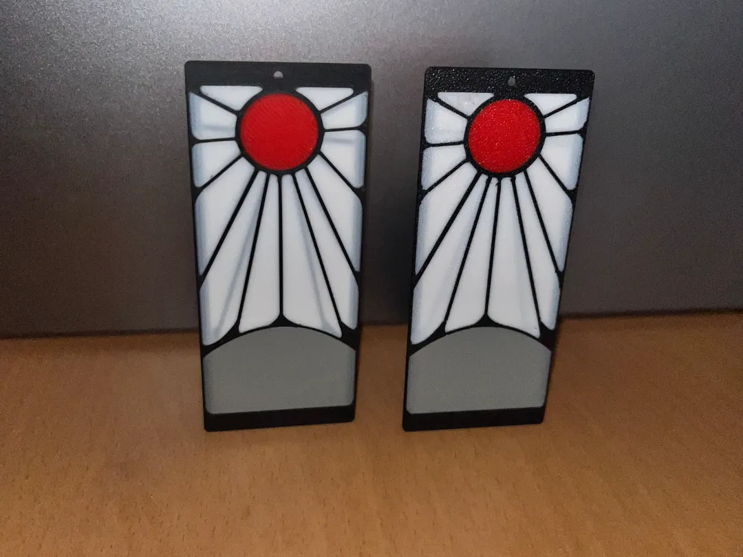 Tanjiro-Inspired Earring, Demon Slayer Fan Art