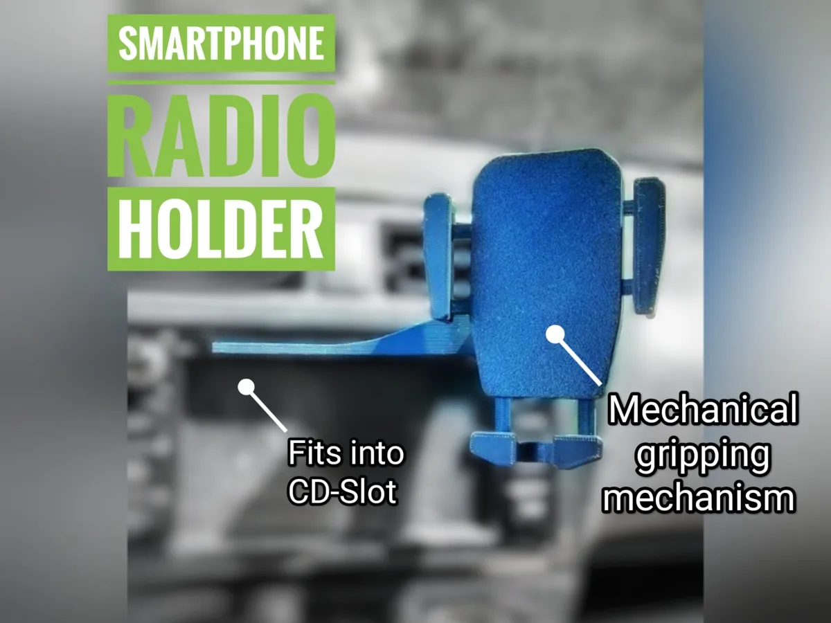 CD Slot Universal Smartphone Holder
