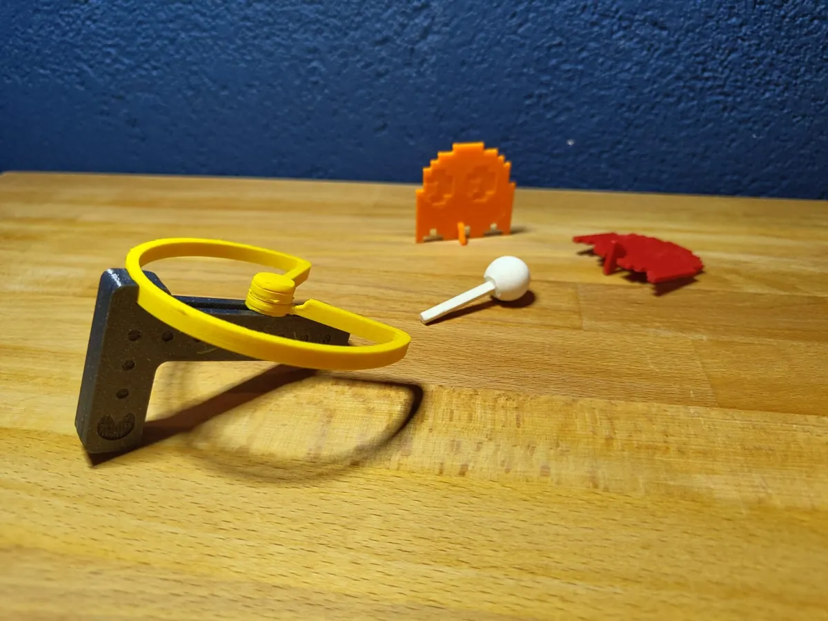 PAC-MAN's Revenge - Crossbow, photo 3 of 3 - PAC-MAN's Revenge - Crossbow Props & Cosplay