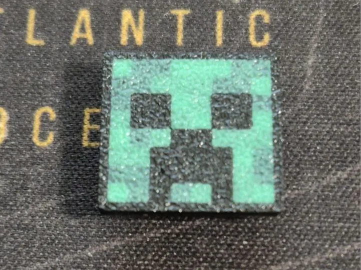 Creeper croc charm