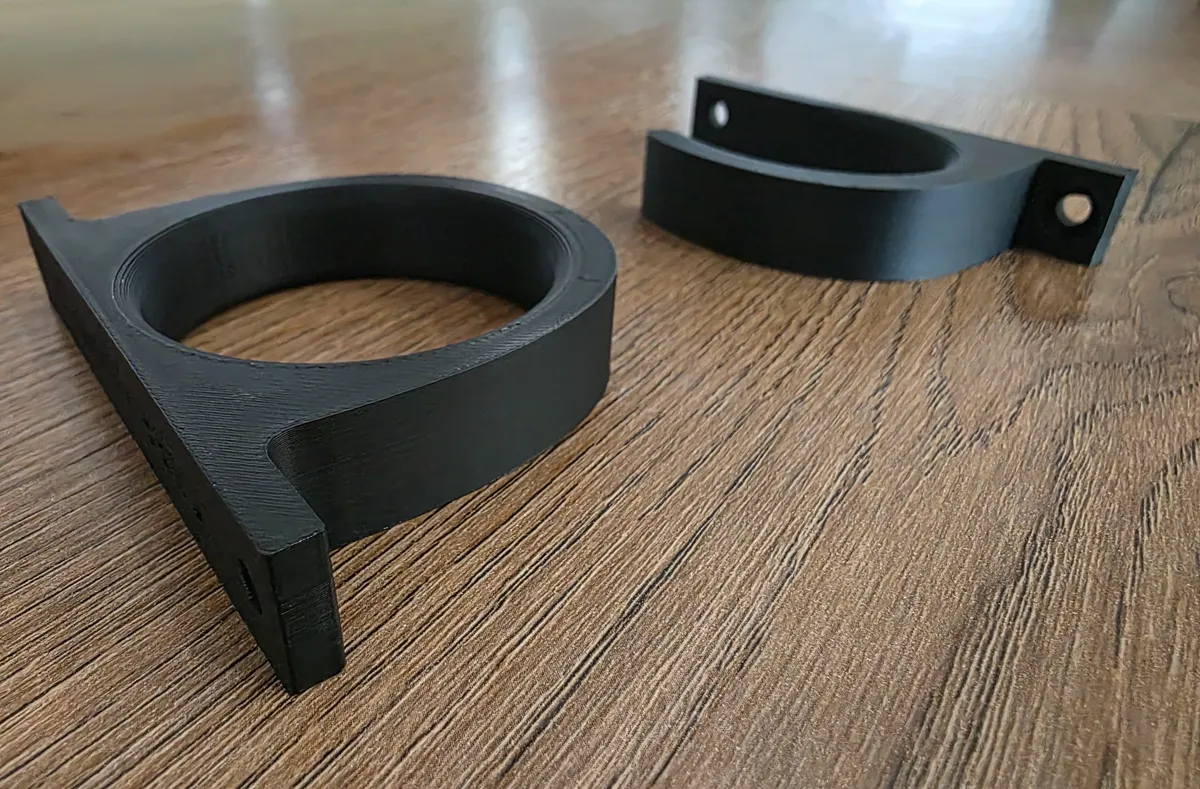 Fishing Rod Wall Mount / Rack - Simple & Strong, photo 3 of 4 - Fishing Rod Wall Mount / Rack - Simple & Strong Sports & Fitness
