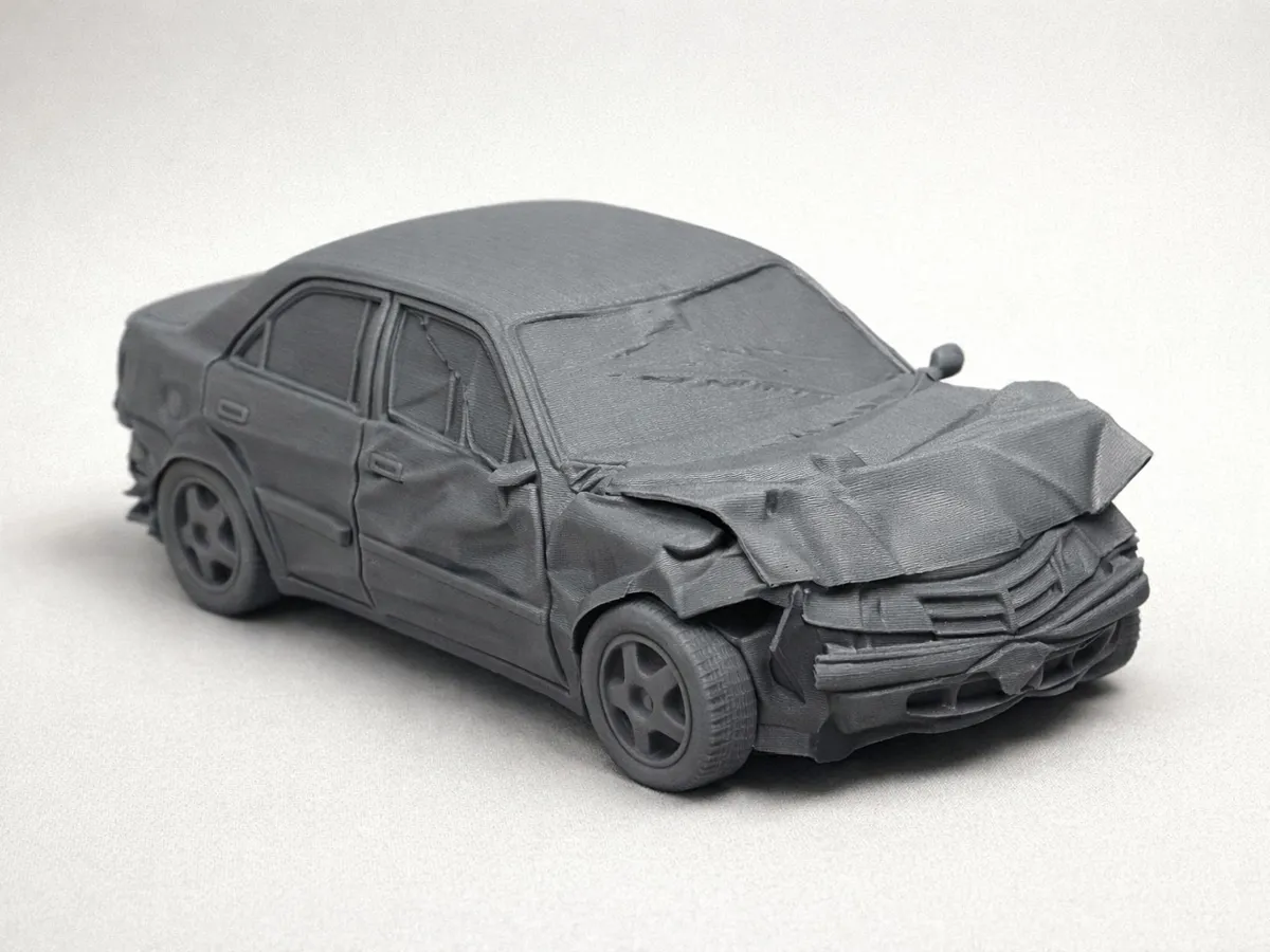 Wrecked Car