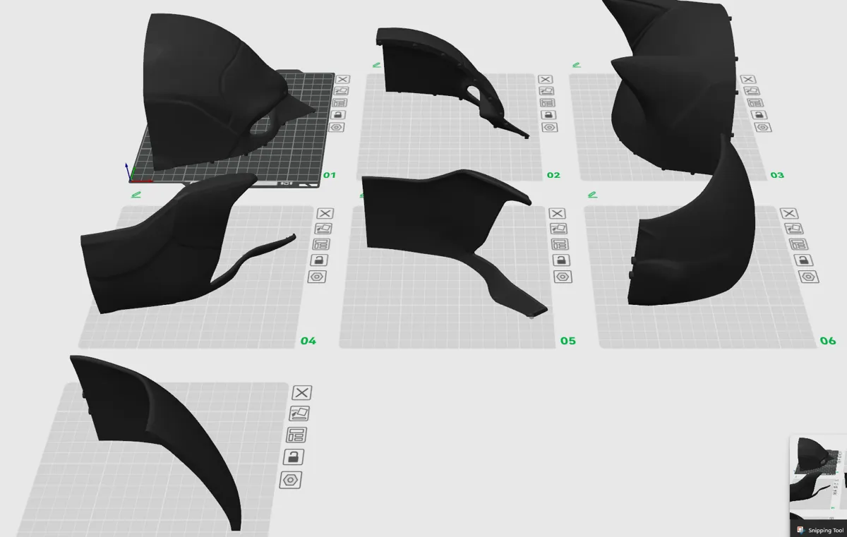 Batman helmet, photo 3 of 4 - Batman helmet Props & Cosplay