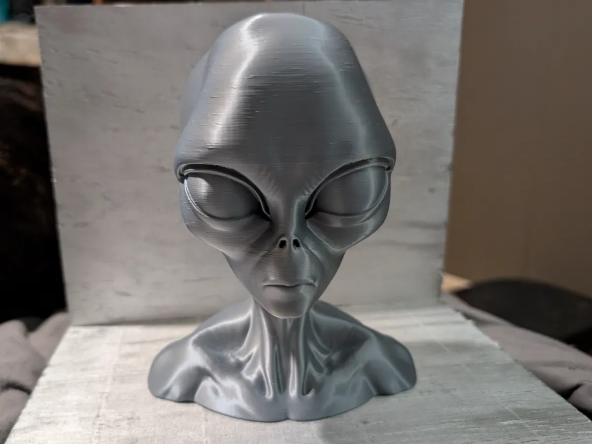 Gray Alien Bust