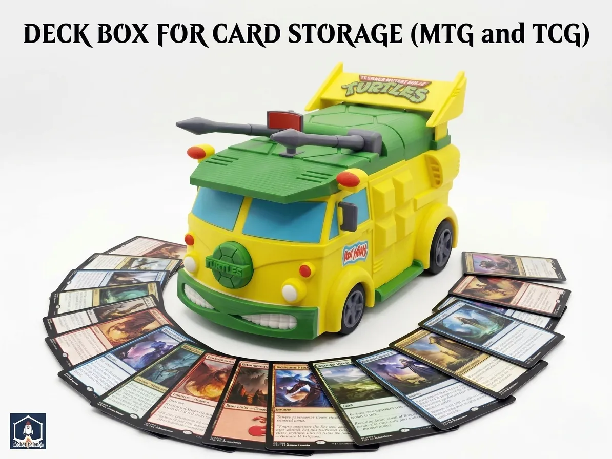 TMNT Party Wagon Deck Box / Storage Box