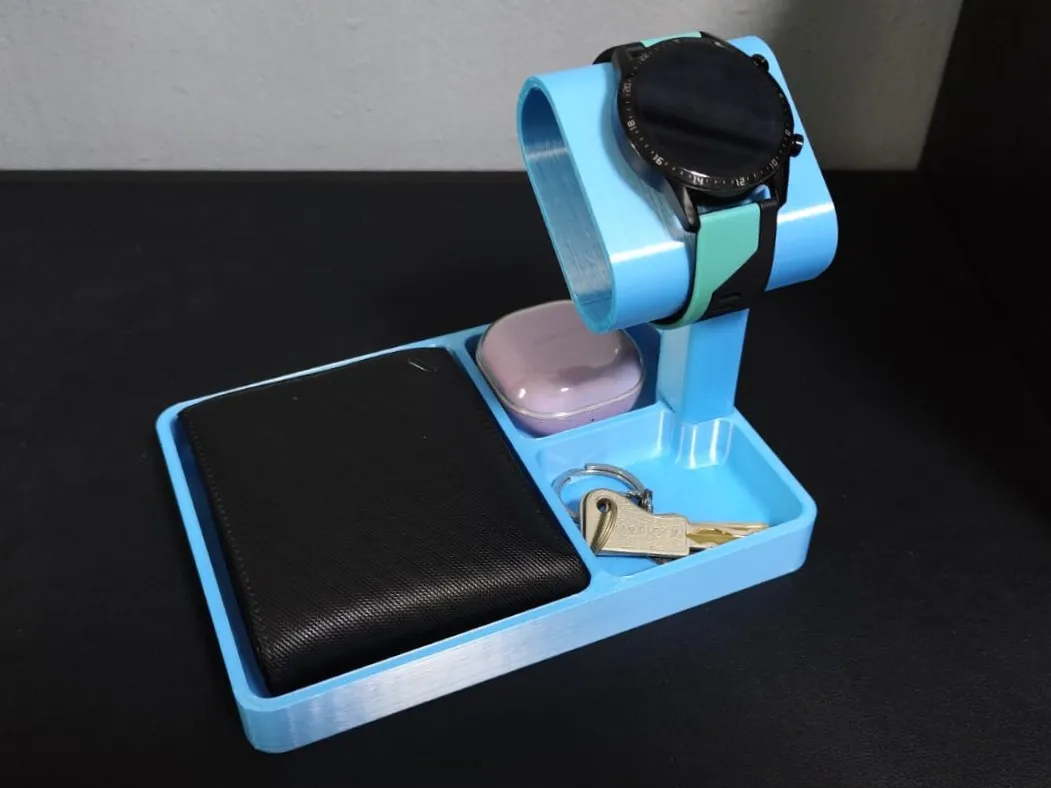 EDC Catch All Tray with Watch Holder, photo 2 of 3 - EDC Catch All Tray with Watch Holder Mobile & Device Accessories