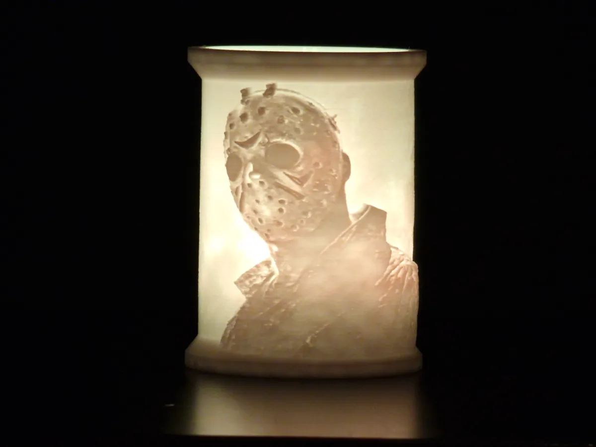 Tea light Lithophane - Jason Voorhees2, photo 2 of 3 - Tea light Lithophane - Jason Voorhees2 Household