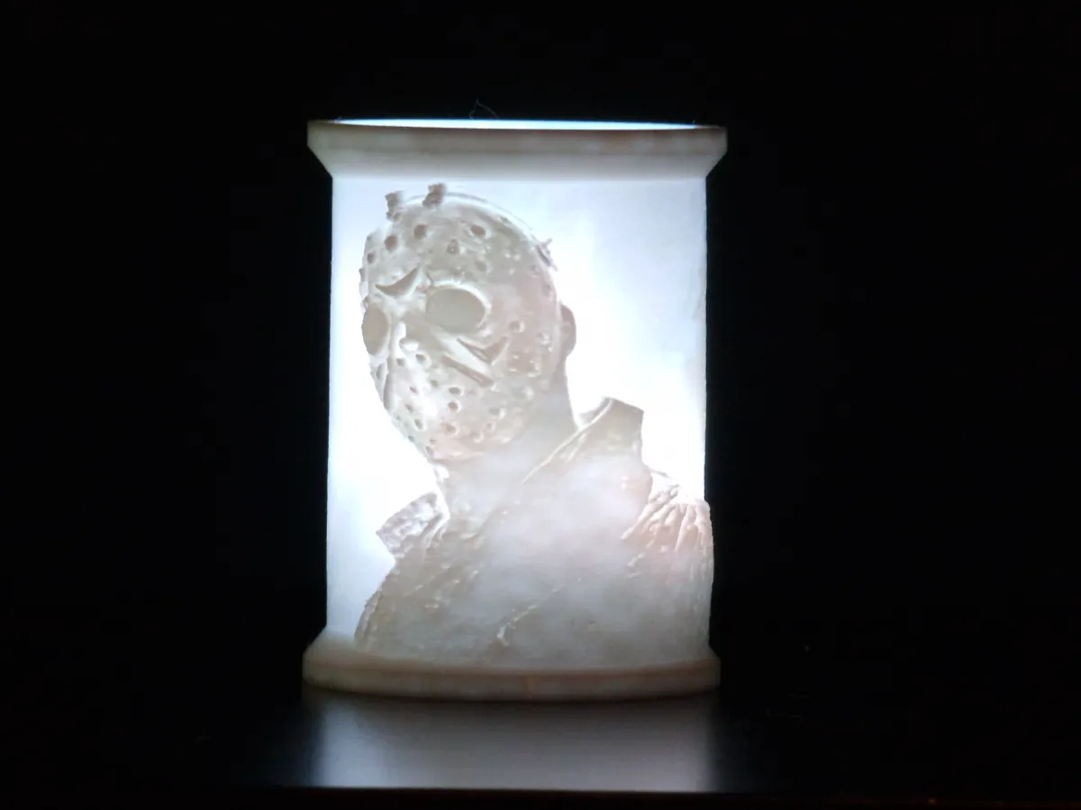 Tea light Lithophane - Jason Voorhees2, photo 3 of 3 - Tea light Lithophane - Jason Voorhees2 Household