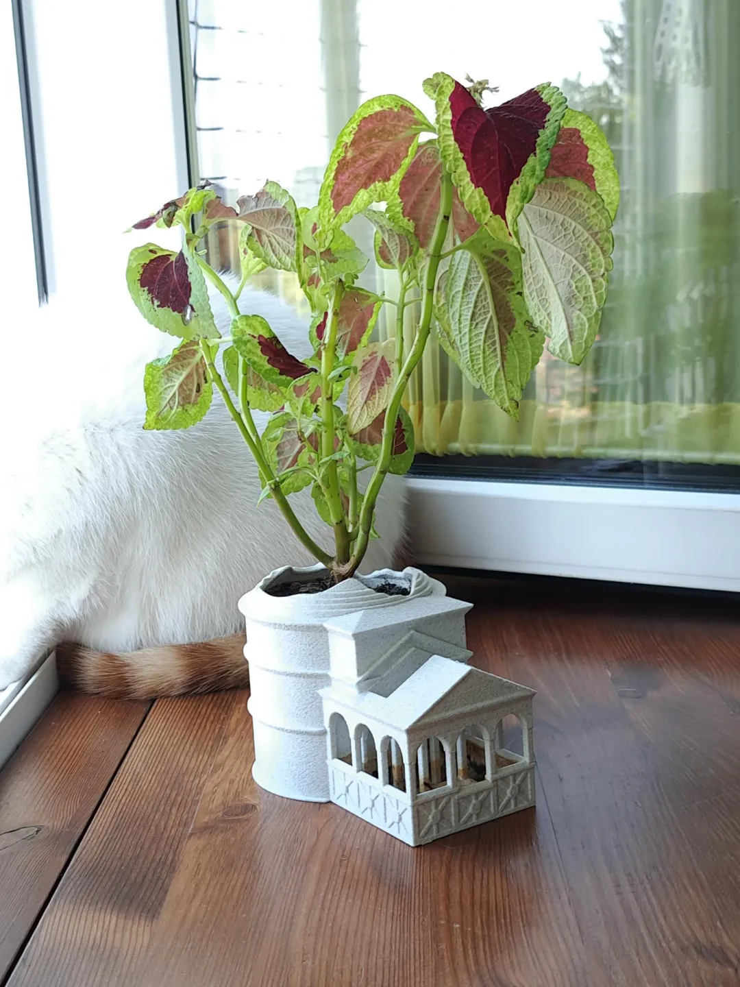 Roman Pantheon inspired Self-watering planter, photo 2 of 4 - Roman Pantheon inspired Self-watering planter Garden & Outdoor