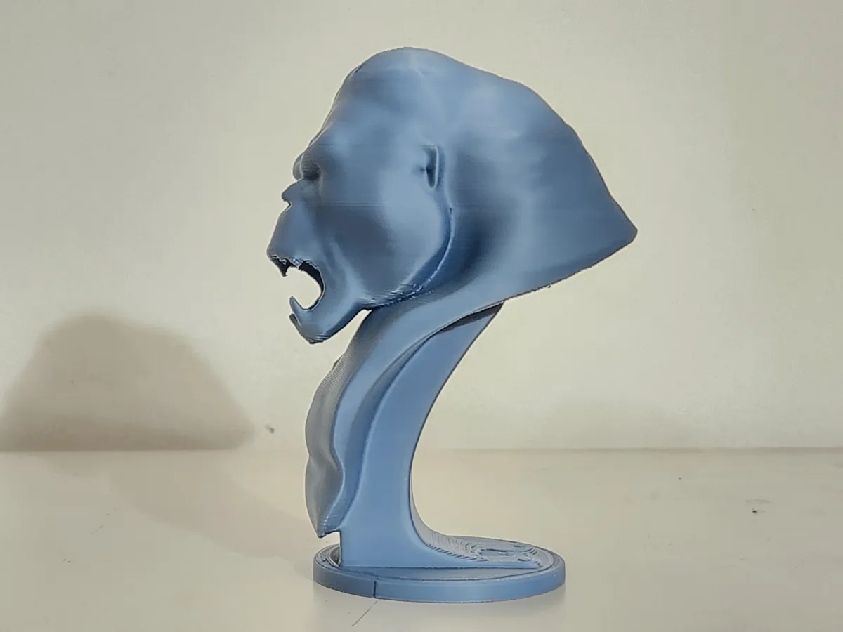 Angry Gorilla bust, photo 3 of 4 - Angry Gorilla bust Art