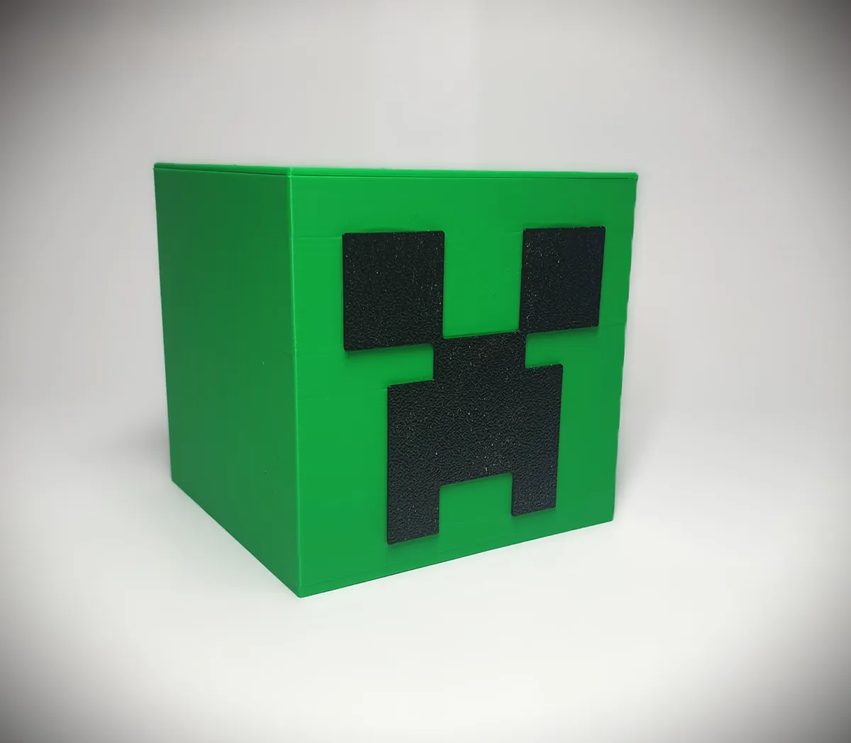 Minecraft Creeper Head - Tealight LED lamp (white), photo 2 of 4 - Minecraft Creeper Head - Tealight LED lamp (white) Household