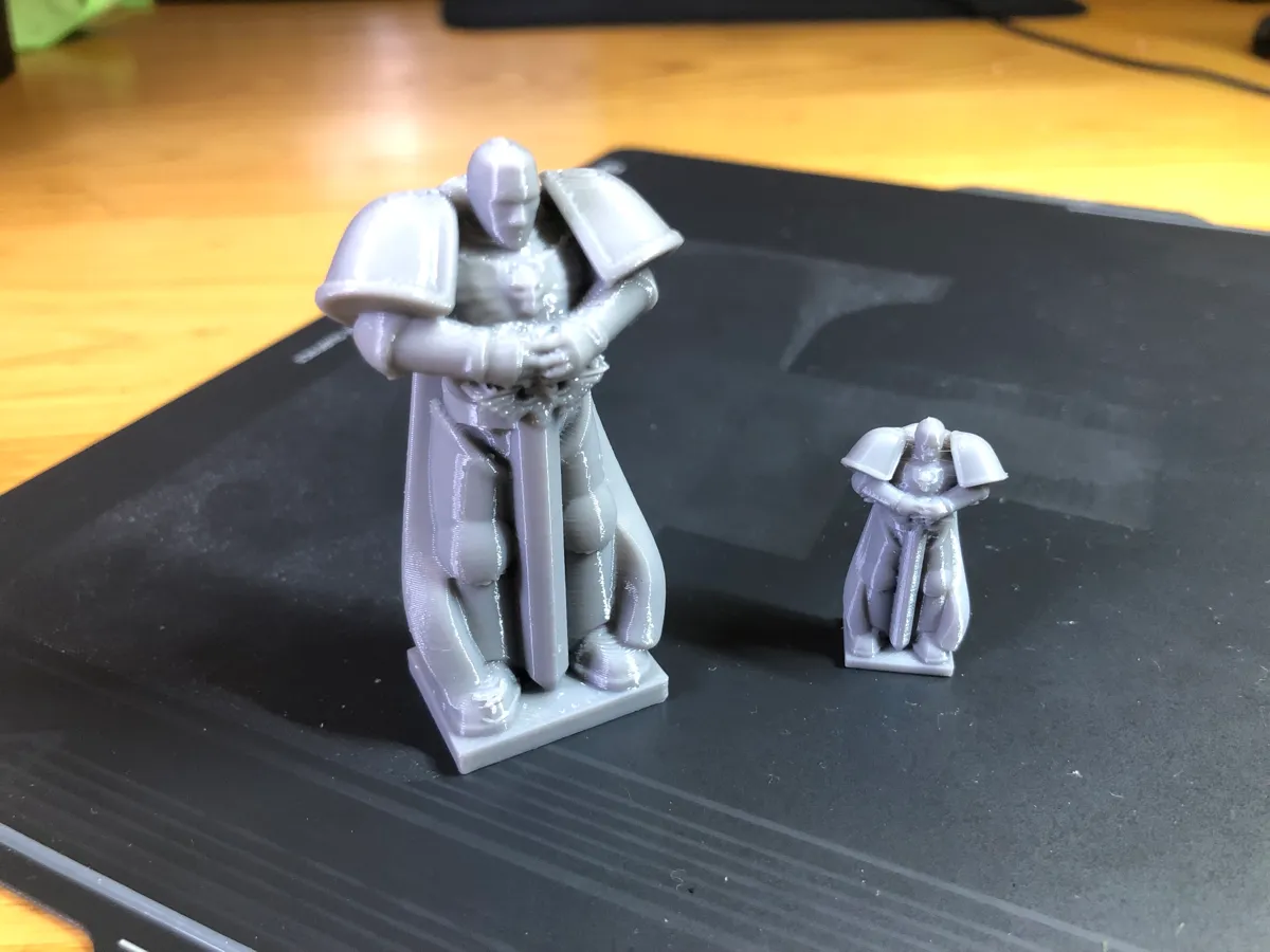Epic Scale Terrain: Space Marine Statue, photo 4 of 4 - Epic Scale Terrain: Space Marine Statue Board Games & Tabletop