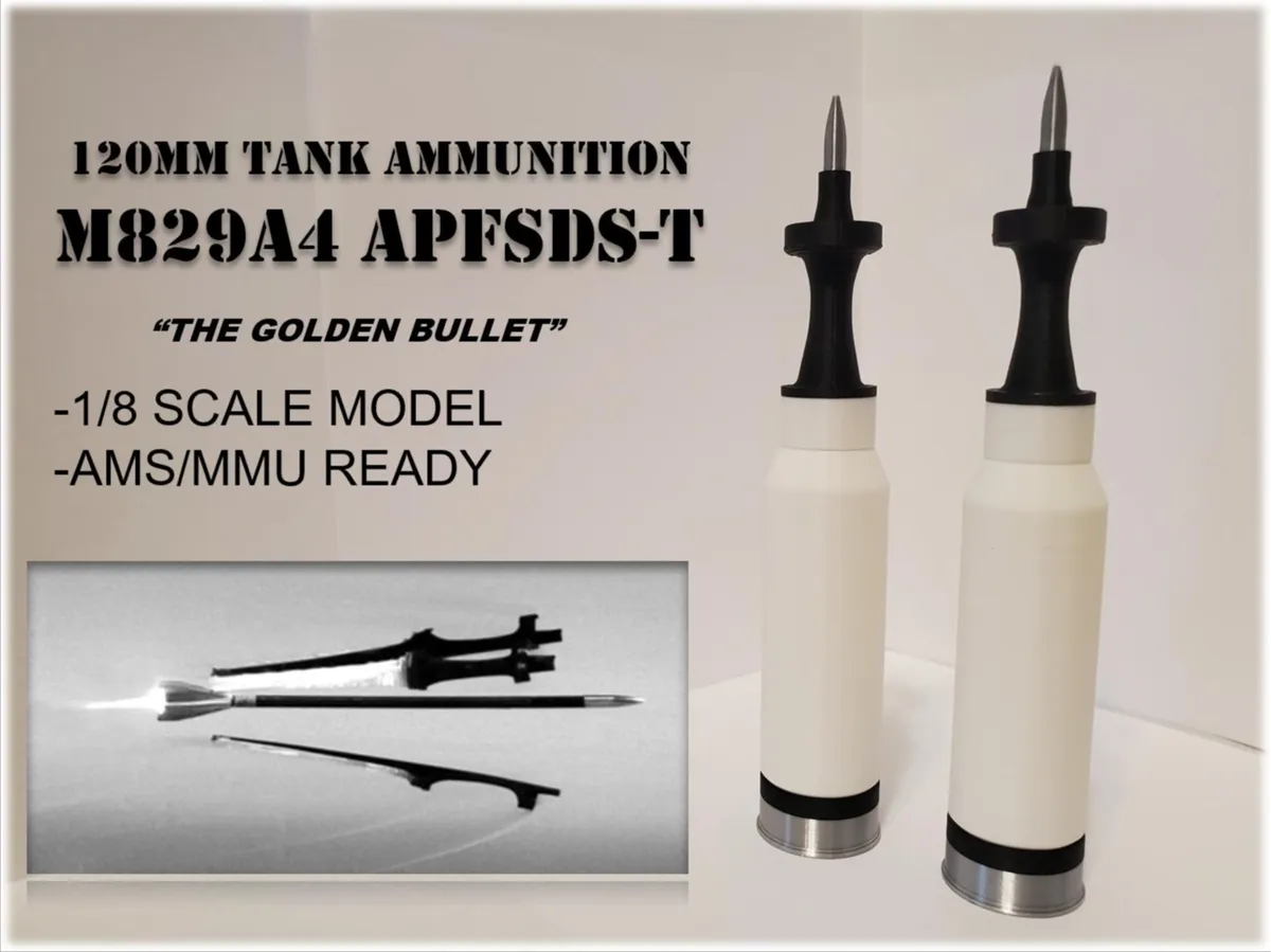 1/8 Scale M829A4 120mm Sabot Round - Cosplay Weapons, in stock in India