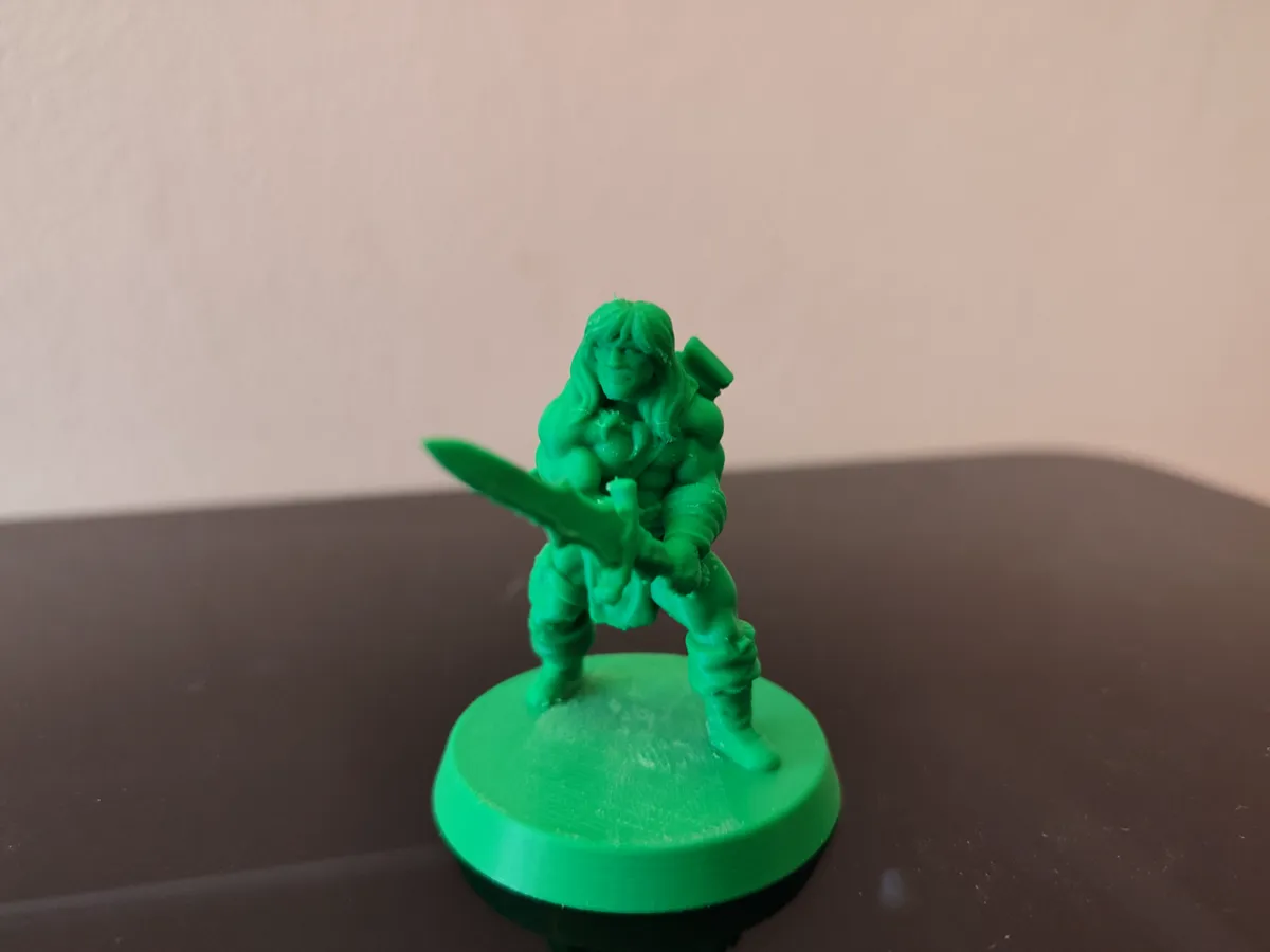 Barbarian Miniature 04, photo 3 of 3 - Barbarian Miniature 04 Miniatures
