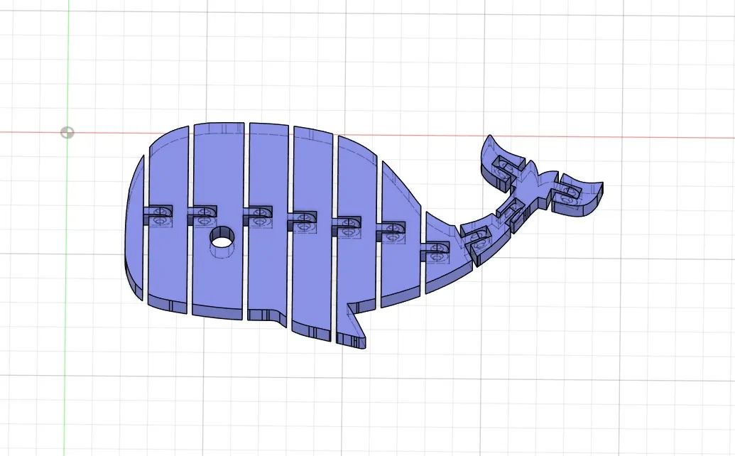 Flexi Articulated Whale, photo 4 of 4 - Flexi Articulated Whale Tools