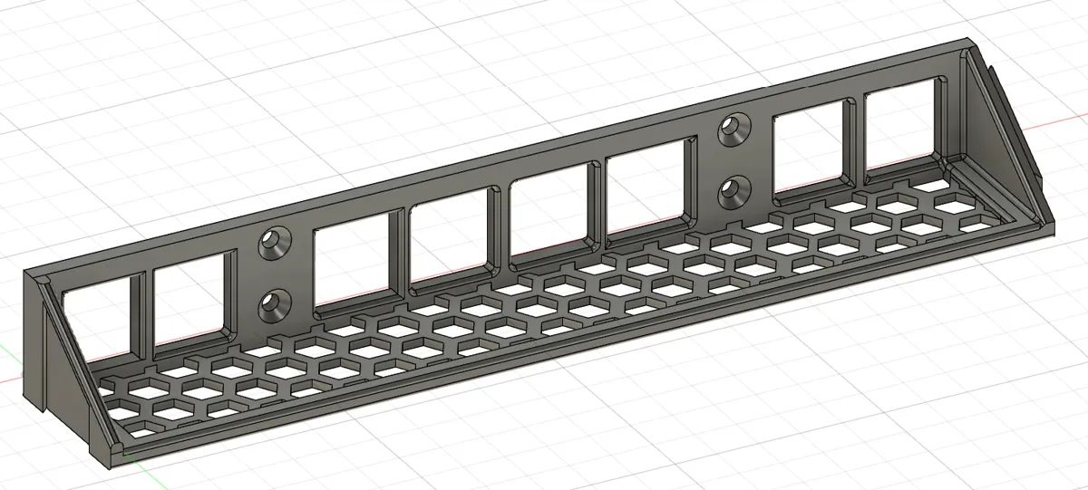 Modular mini Hexagonal Shelf, photo 3 of 4 - Modular mini Hexagonal Shelf Storage & Organisation