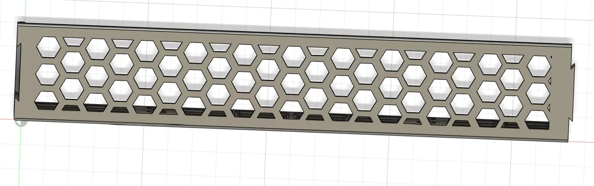 Modular mini Hexagonal Shelf, photo 4 of 4 - Modular mini Hexagonal Shelf Storage & Organisation