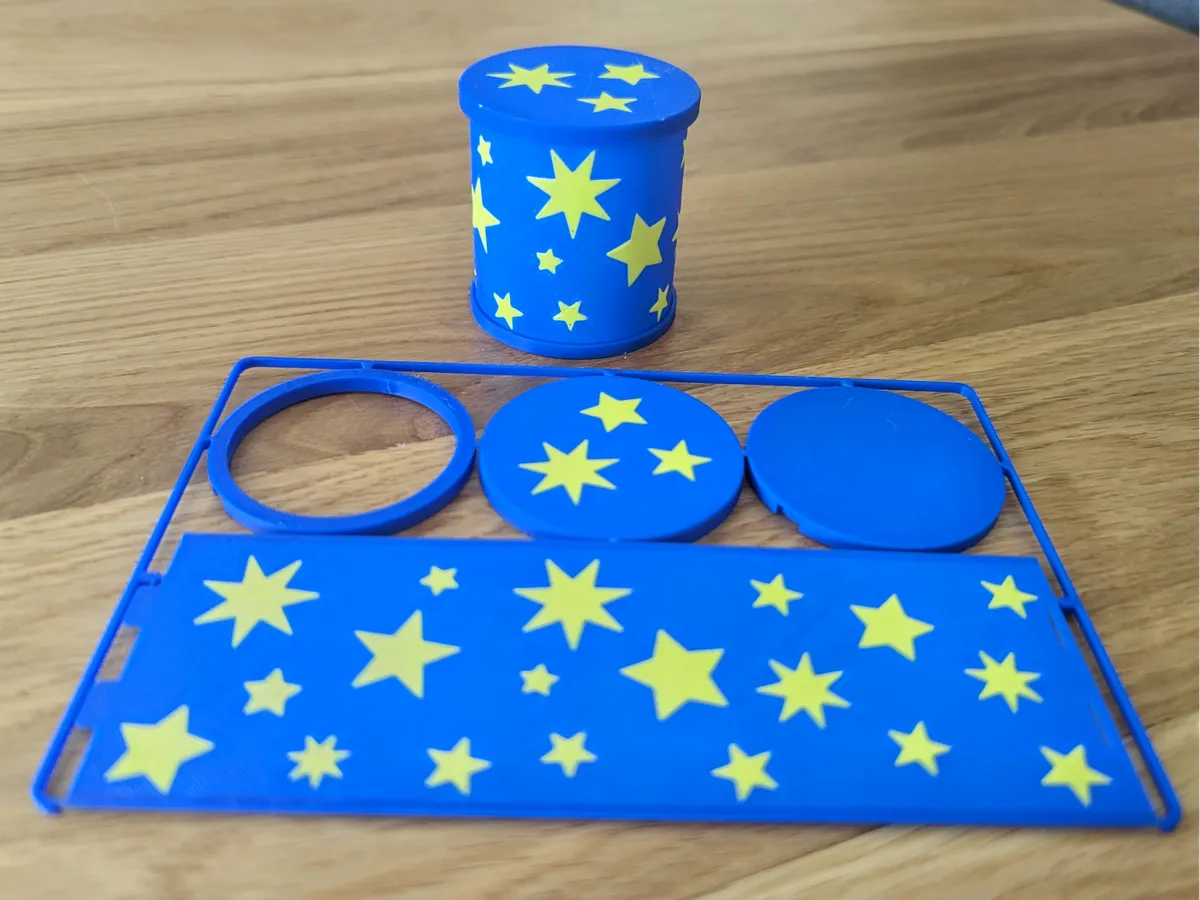 Stars LED Lantern Card Kit 4x6 inches (10x15cm) - Festivities, in stock in India