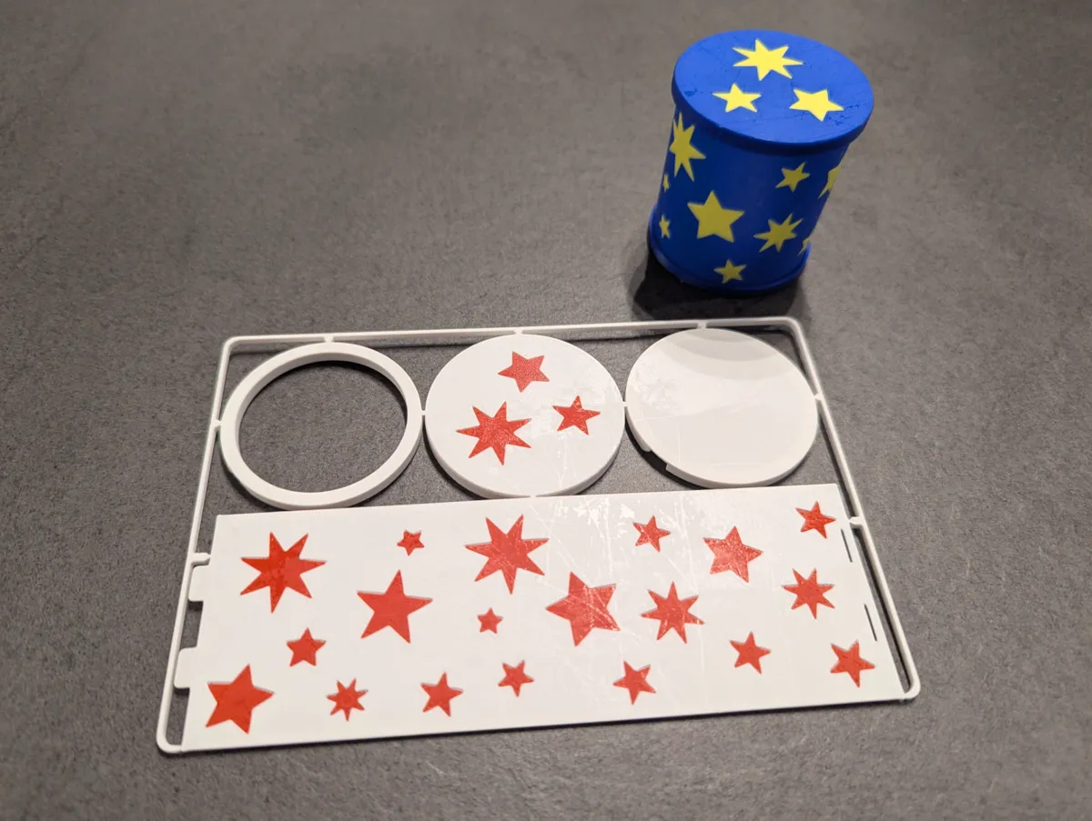 Stars LED Lantern Card Kit 4x6 inches (10x15cm), photo 3 of 4 - Stars LED Lantern Card Kit 4x6 inches (10x15cm) Household