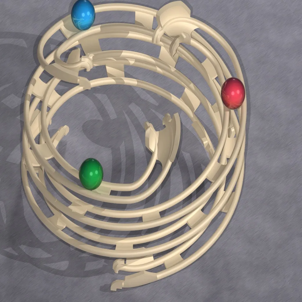 Spirale for a marble run, photo 3 of 4 - Spirale for a marble run Toys & Games