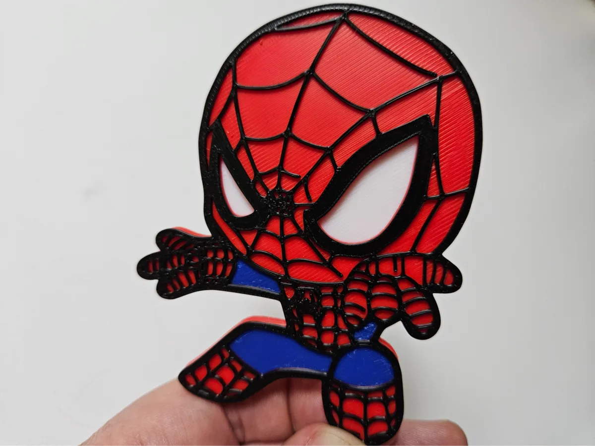 Baby Spiderman with 3 layers of texture - Spider-Man Figures, in stock