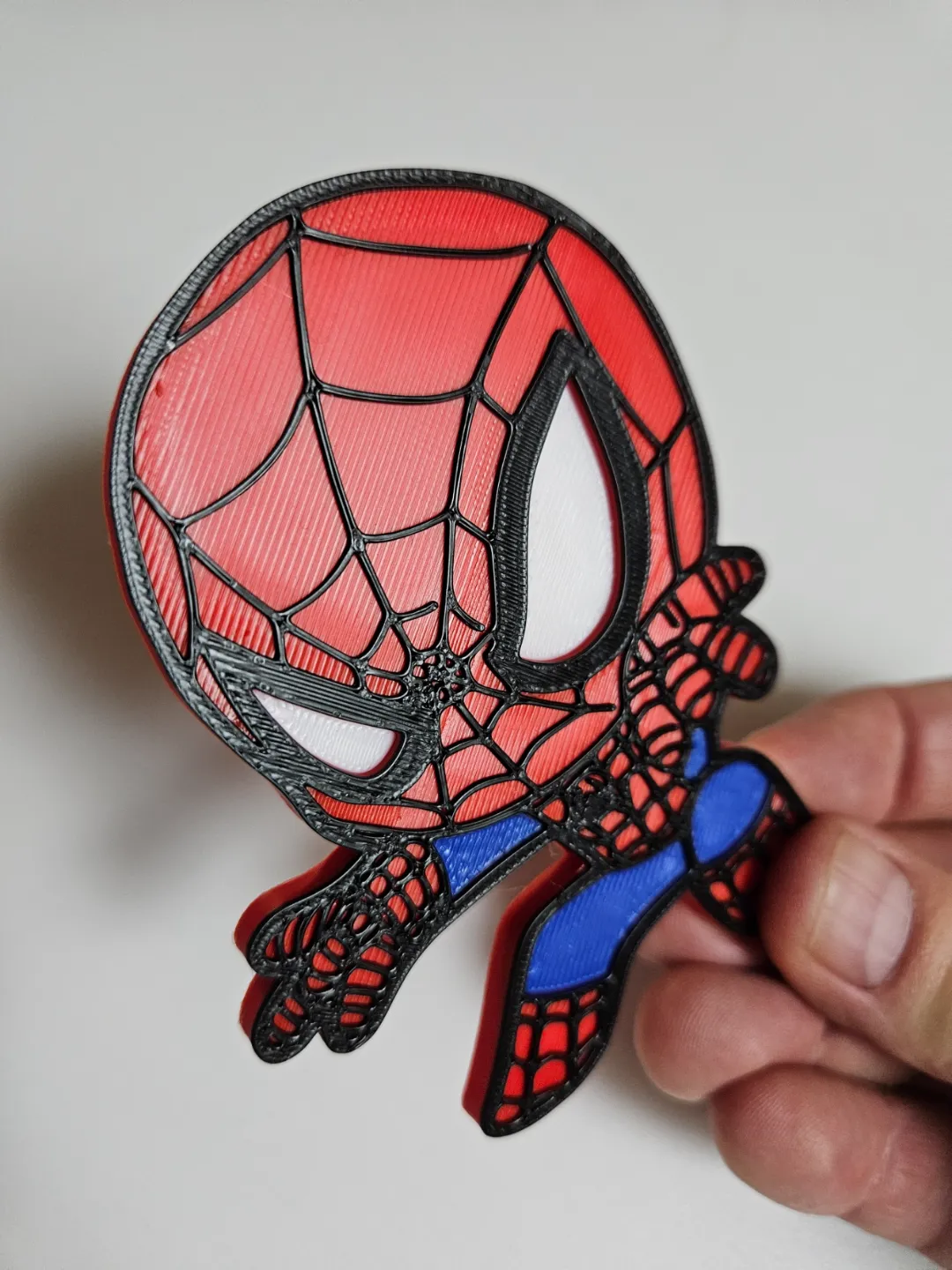 Baby Spiderman with 3 layers of texture, photo 3 of 4 - Baby Spiderman with 3 layers of texture Figurines & Collectibles