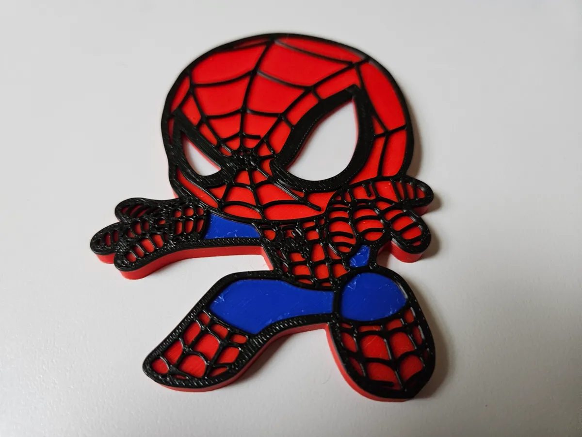 Baby Spiderman with 3 layers of texture, photo 4 of 4 - Baby Spiderman with 3 layers of texture Figurines & Collectibles