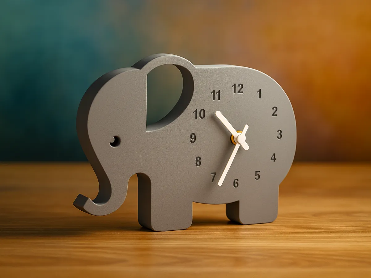 Elephant Clock [Clock Components Kit-MH011]