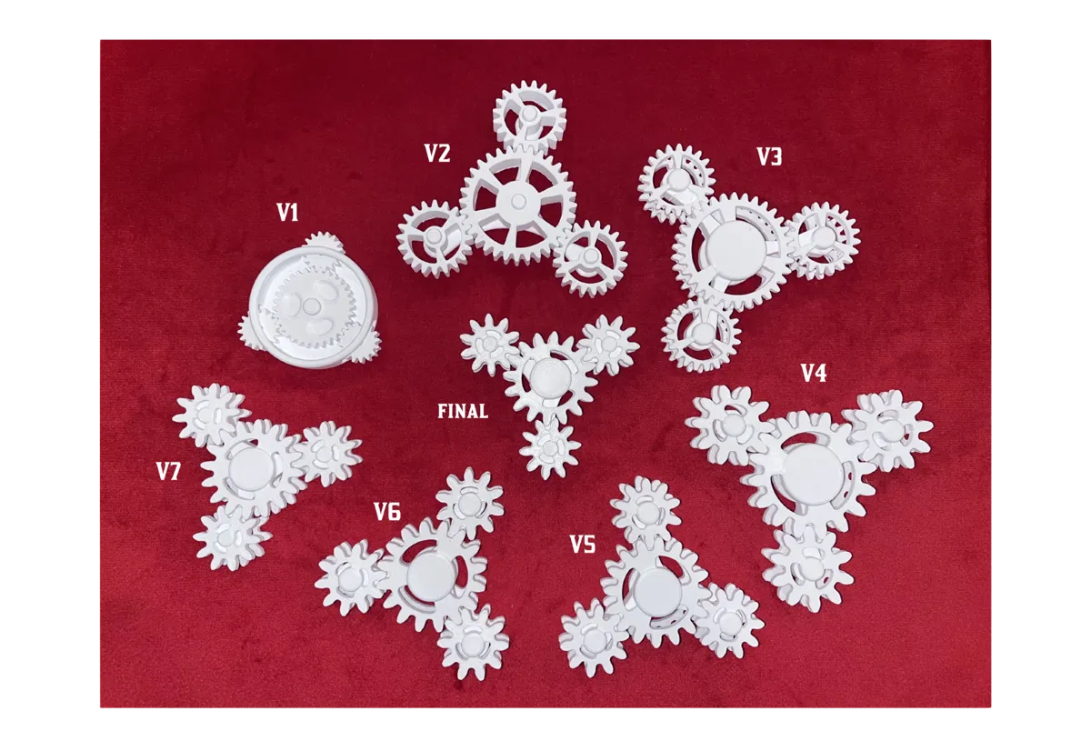 Gear Fidget Spinner, photo 3 of 3 - Gear Fidget Spinner Fidget & Sensory Toys