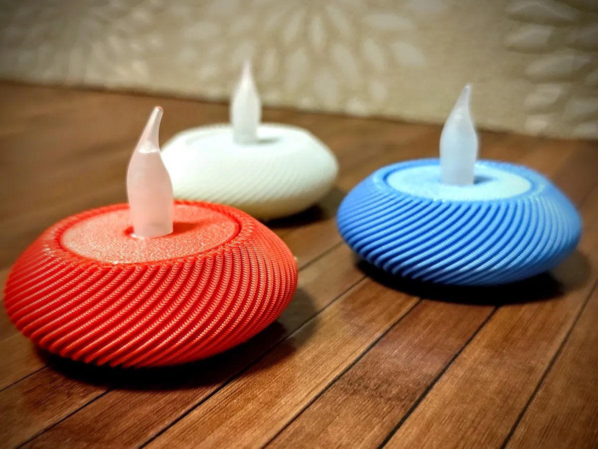 Christmas Tealight candle holder, photo 2 of 2 - Christmas Tealight candle holder Home Decor Items