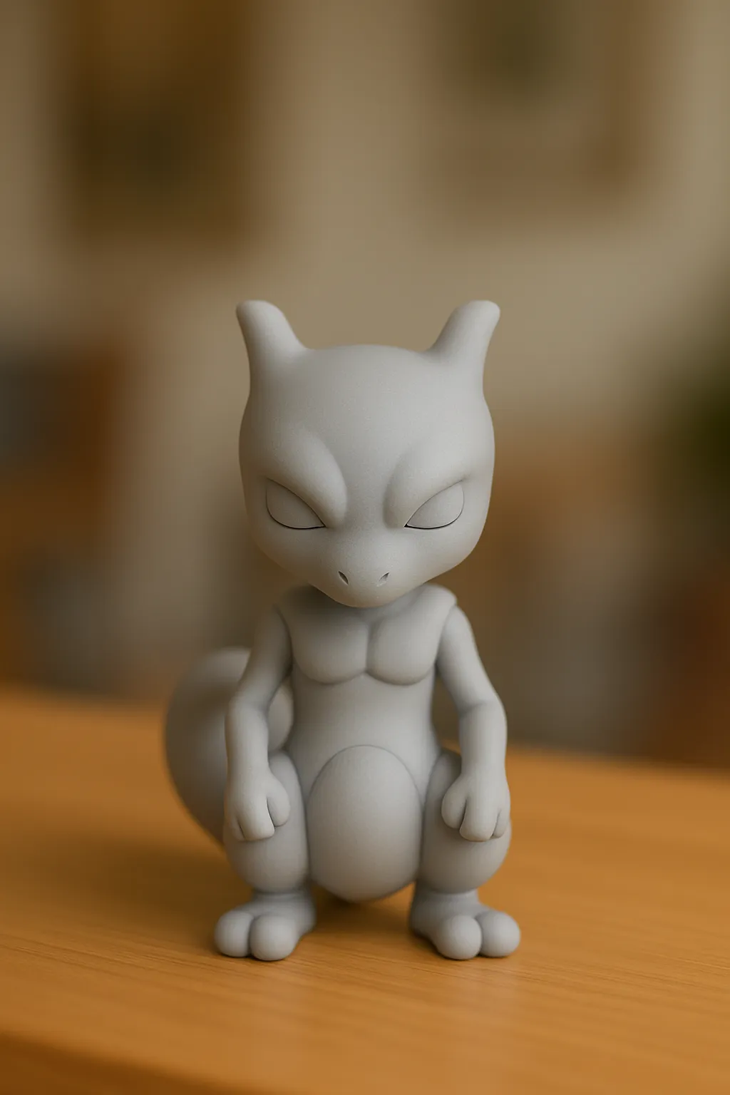 Little Mewtwo - keychain Pokemon, photo 2 of 4 - Little Mewtwo - keychain Pokemon Keychains