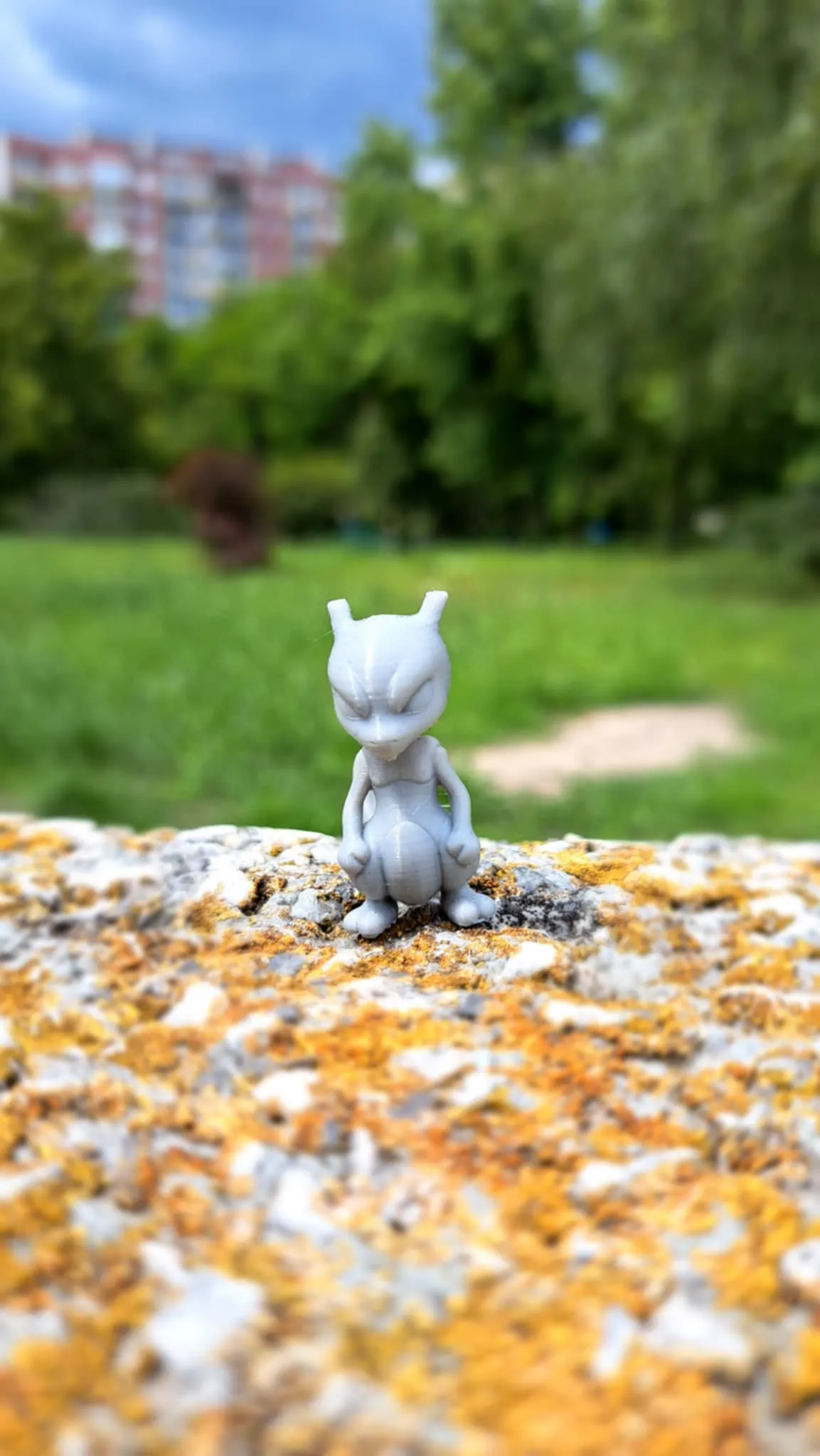 Little Mewtwo - keychain Pokemon, photo 3 of 4 - Little Mewtwo - keychain Pokemon Keychains