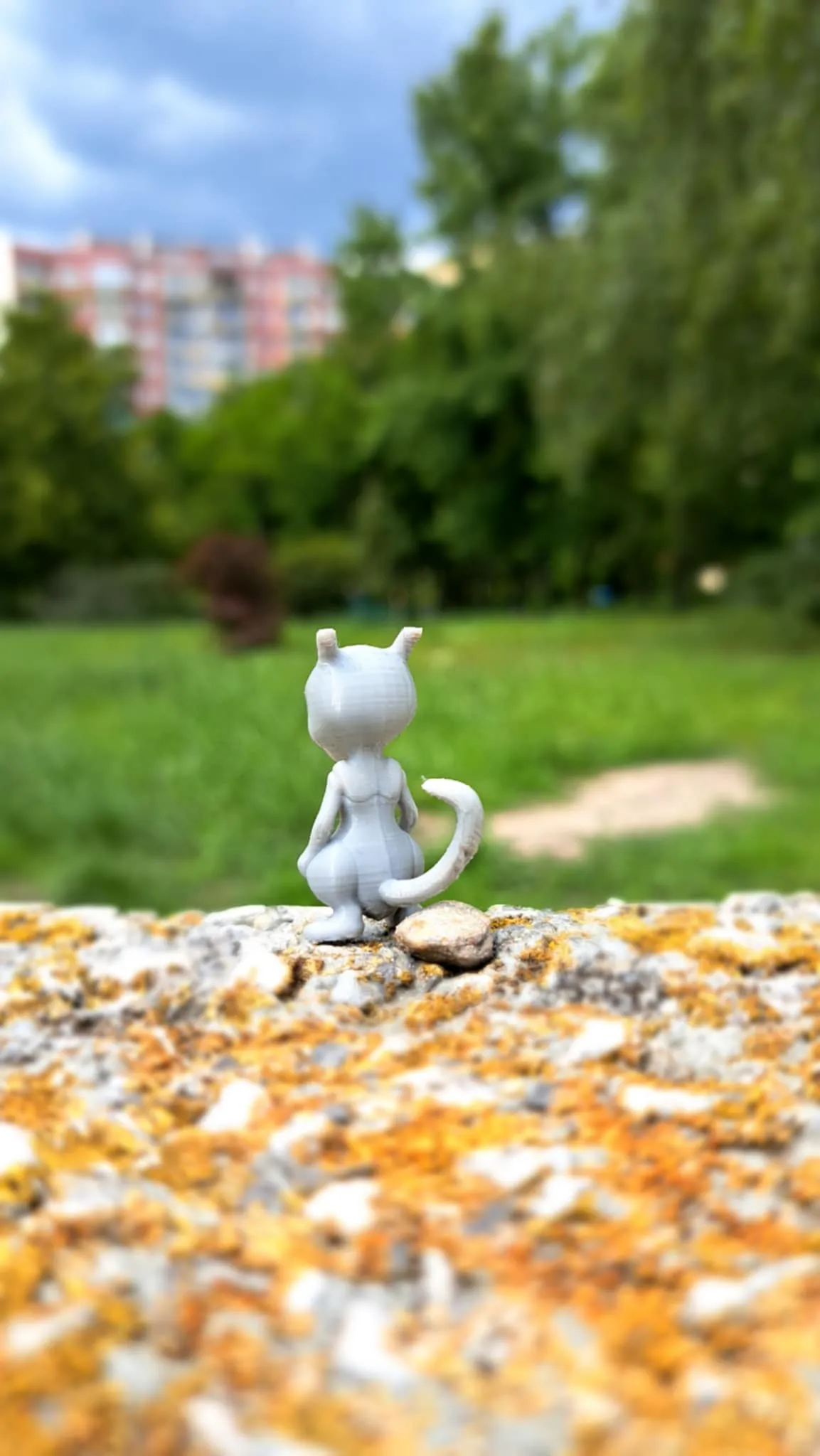 Little Mewtwo - keychain Pokemon, photo 4 of 4 - Little Mewtwo - keychain Pokemon Keychains