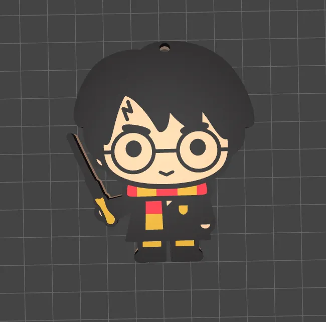 Harry Potter Keychain, photo 4 of 4 - Harry Potter Keychain Keychains