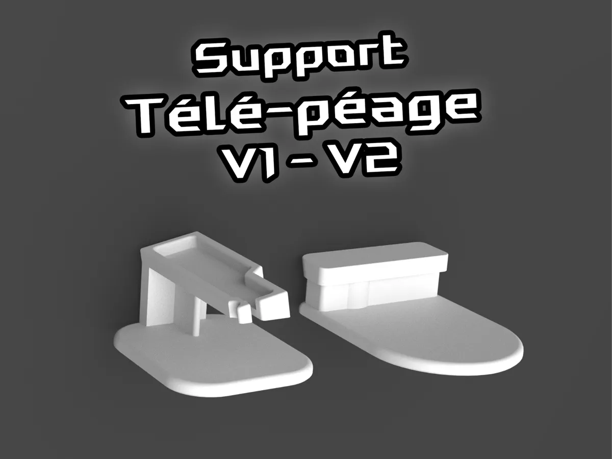Support Télépéage Area, V1 & V2