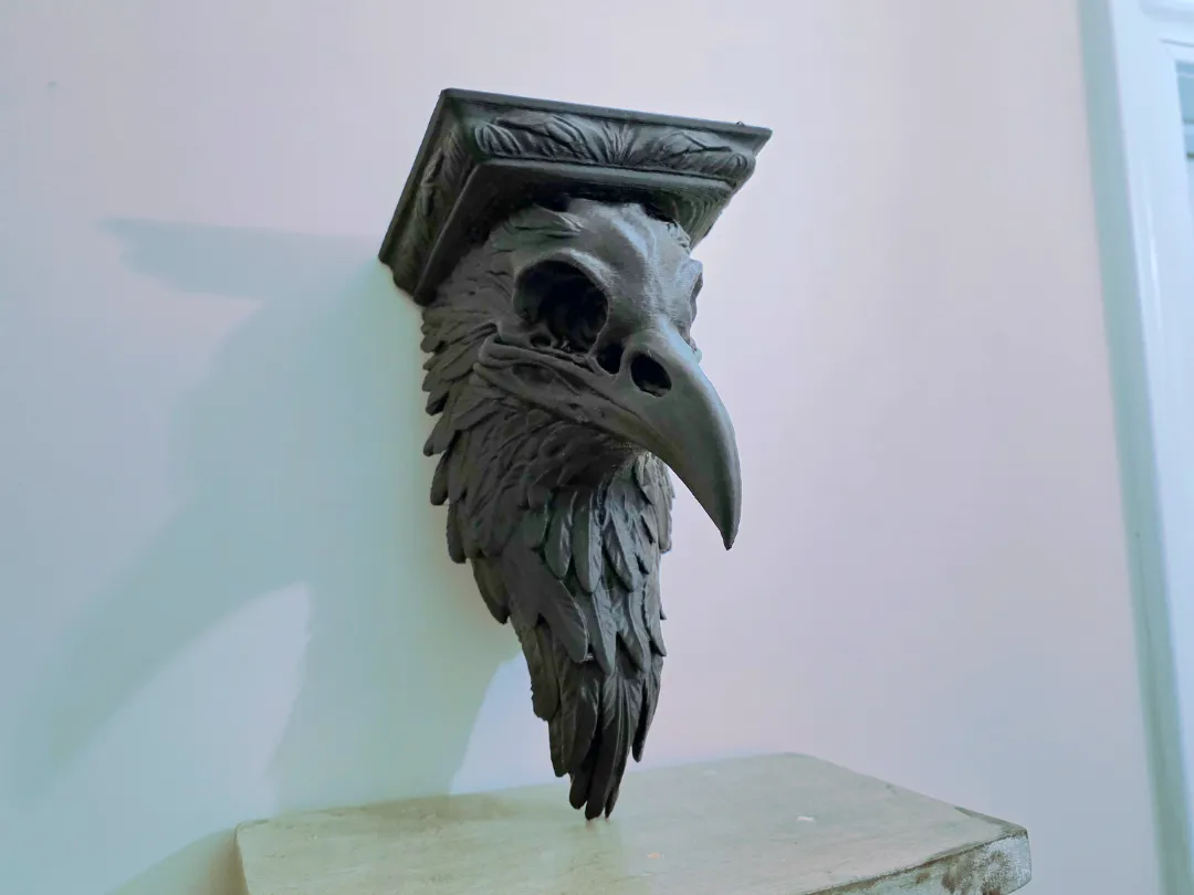 Raven Shelf Wall Hang