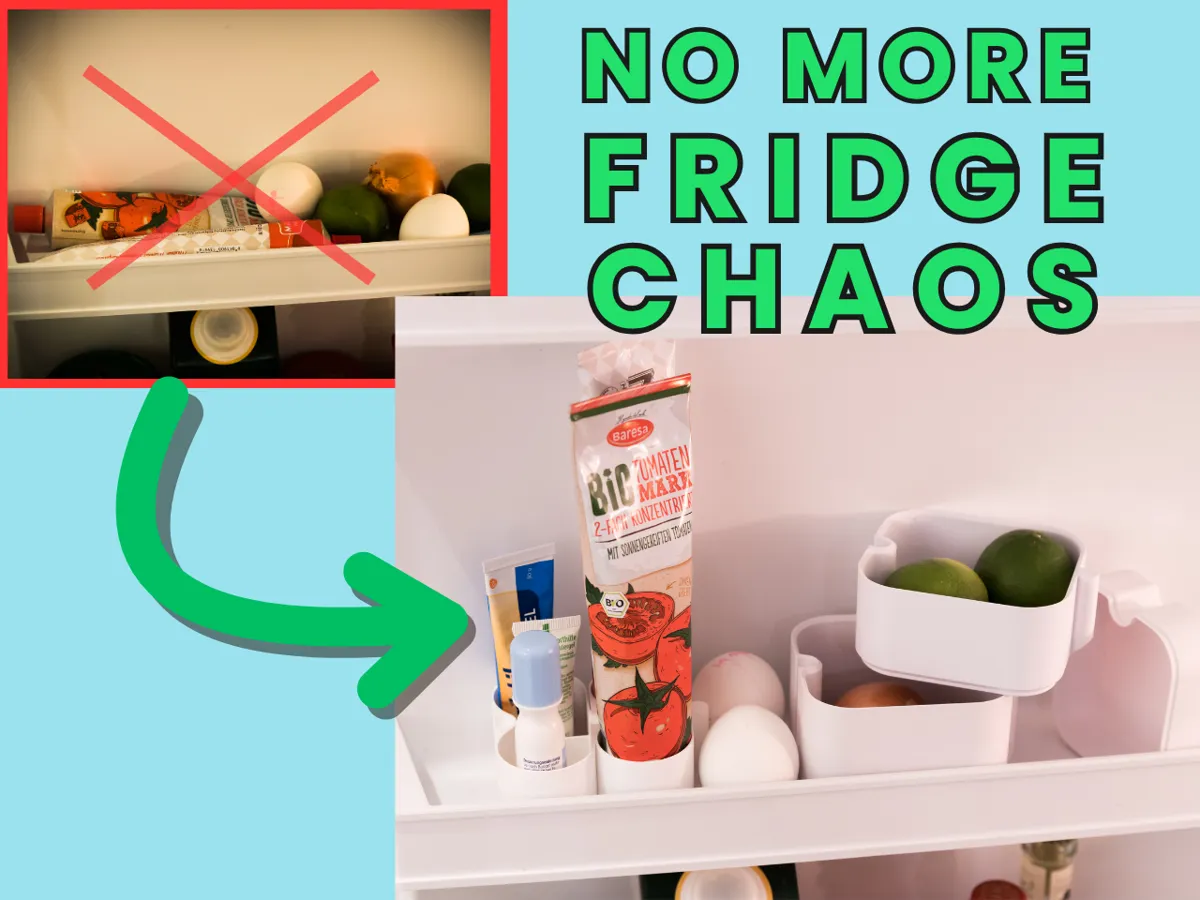 Fridge Organizer System (Modular & Expandable)