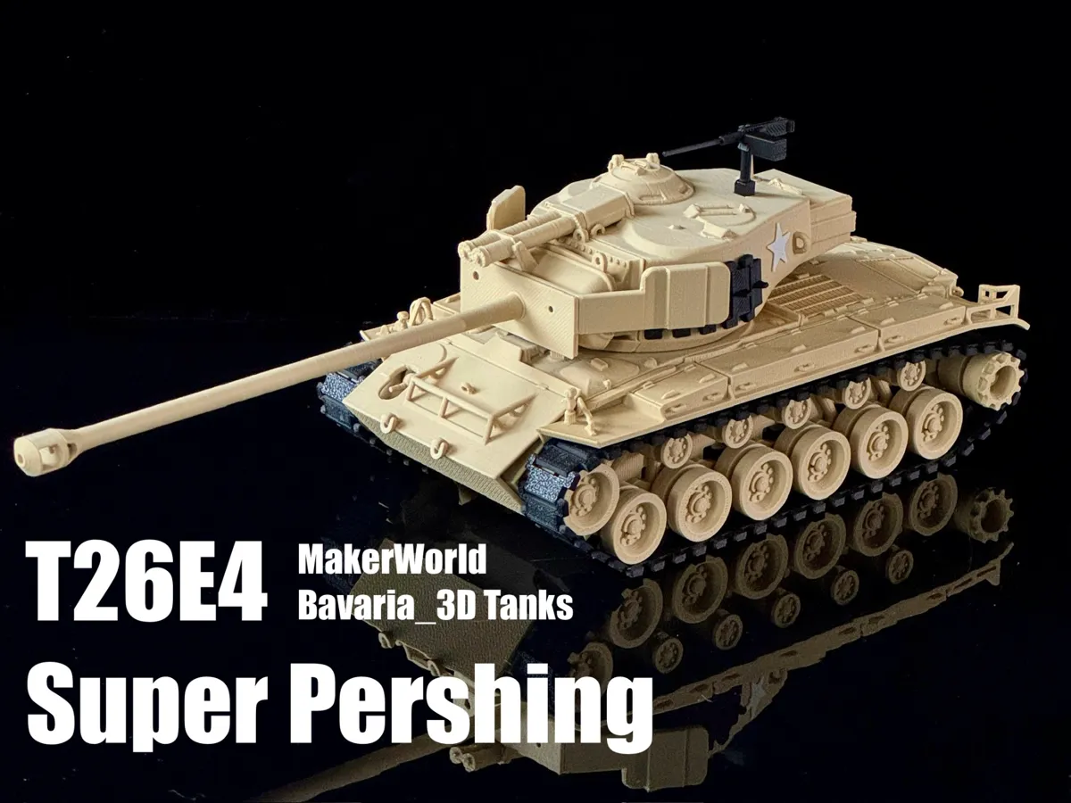 T26E4 Super Pershing United States Army 1/35 Scale