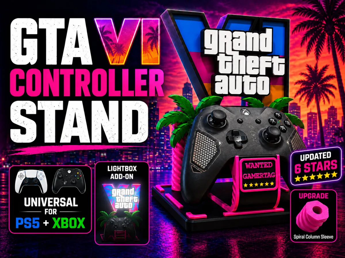 GTA VI Universal PS5 & Xbox Controller Stand