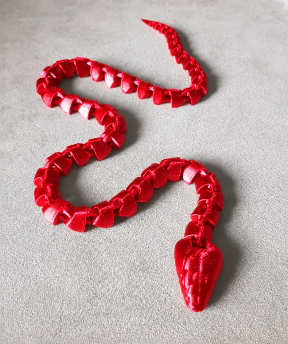 Articulated Snake, photo 4 of 4 - Articulated Snake Fidget & Sensory Toys