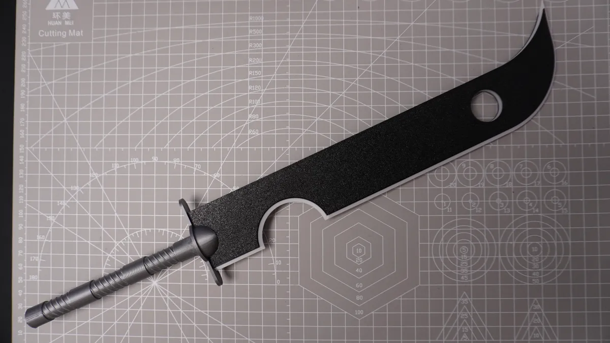 Naruto-再不斩 斩首大刀（Beheading broadsword), photo 3 of 3 - Naruto-再不斩 斩首大刀（Beheading broadsword) Props & Cosplay