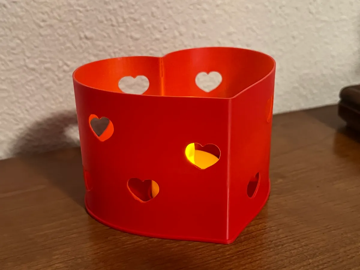 Valentine Hearts Candle, photo 3 of 4 - Valentine Hearts Candle Gifts & Occasions