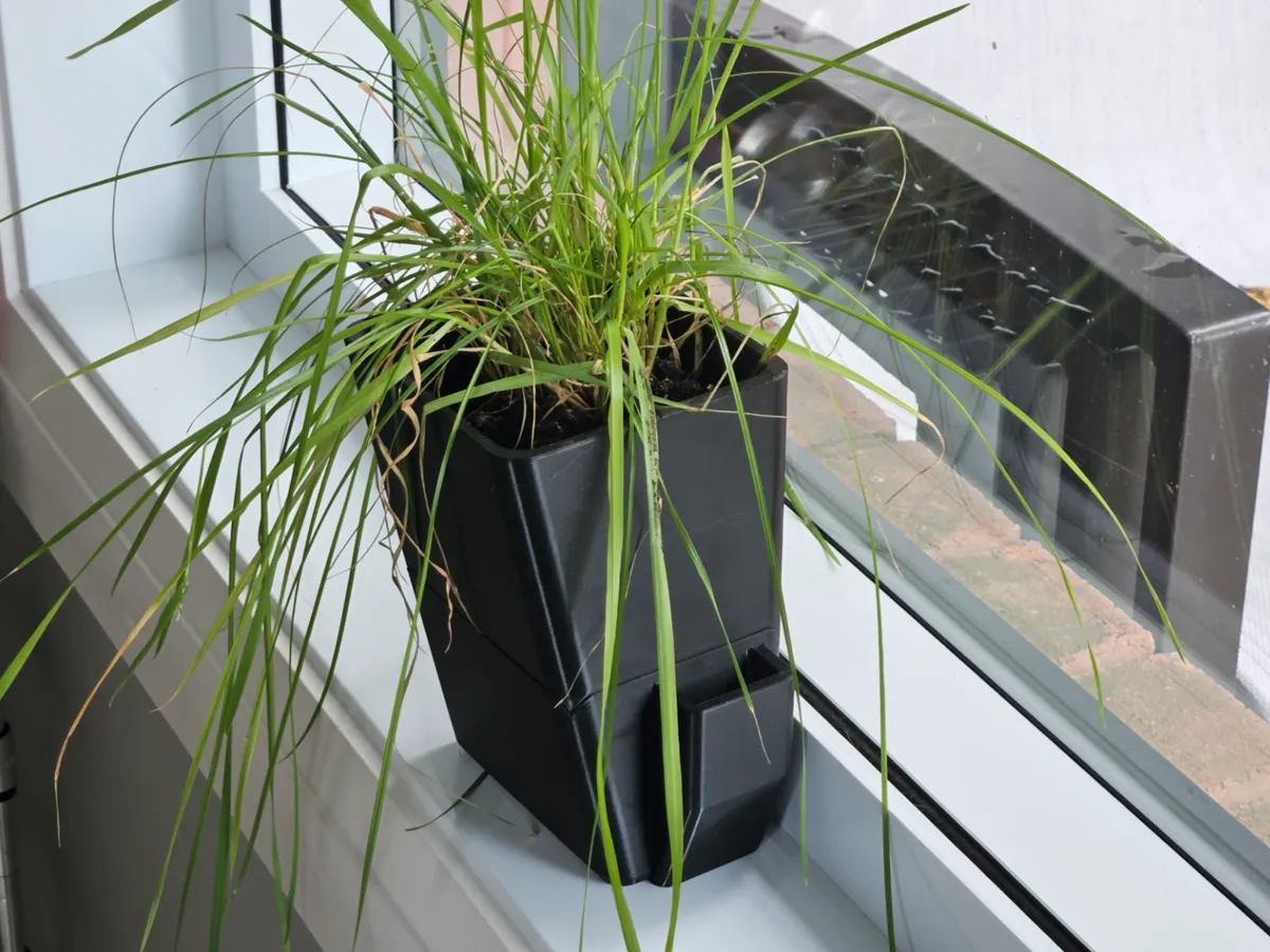 Self-Watering Flower Pot - Made for Window Sills