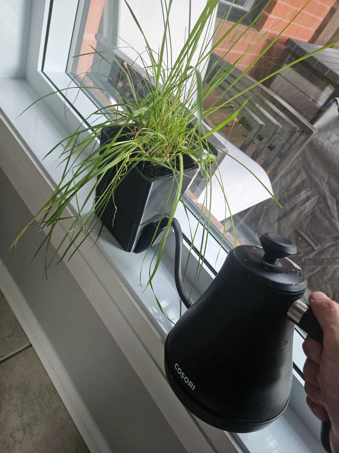 Self-Watering Flower Pot - Made for Window Sills, photo 3 of 4 - Self-watering Planters, self watering
