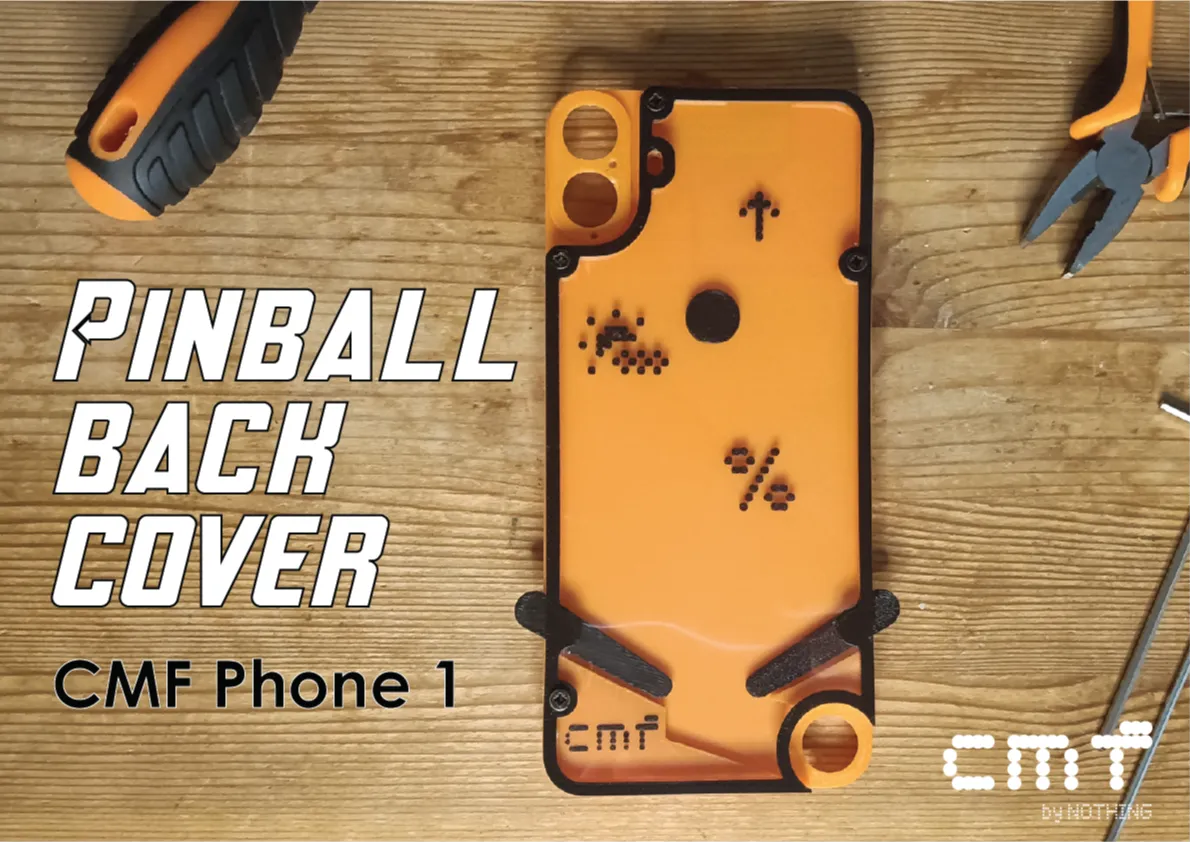 Pinball Back Cover - CMF Phone 1 - OnePlus & Nothing Covers, in stock