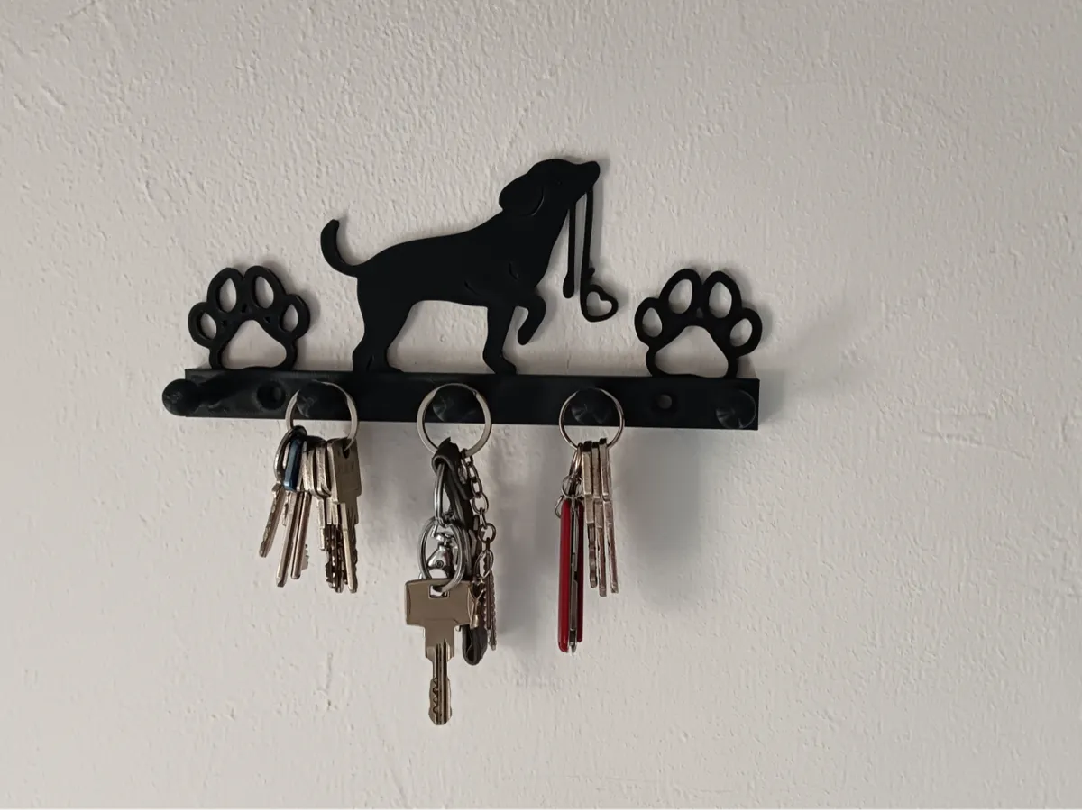 Hunde Schlüsselbrett / Dogs Key hooks - Decor, in stock in India