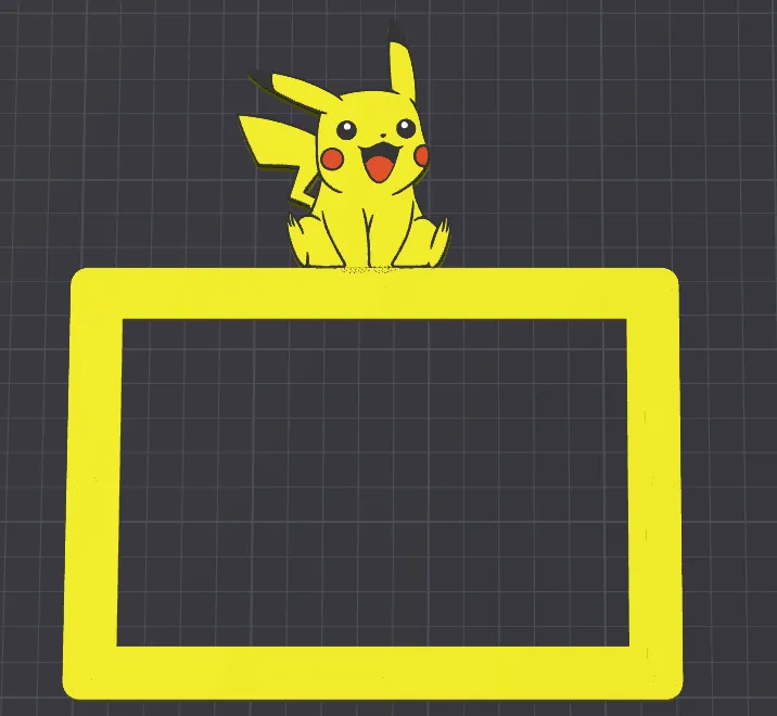 Pokemon photo frame Pikachu