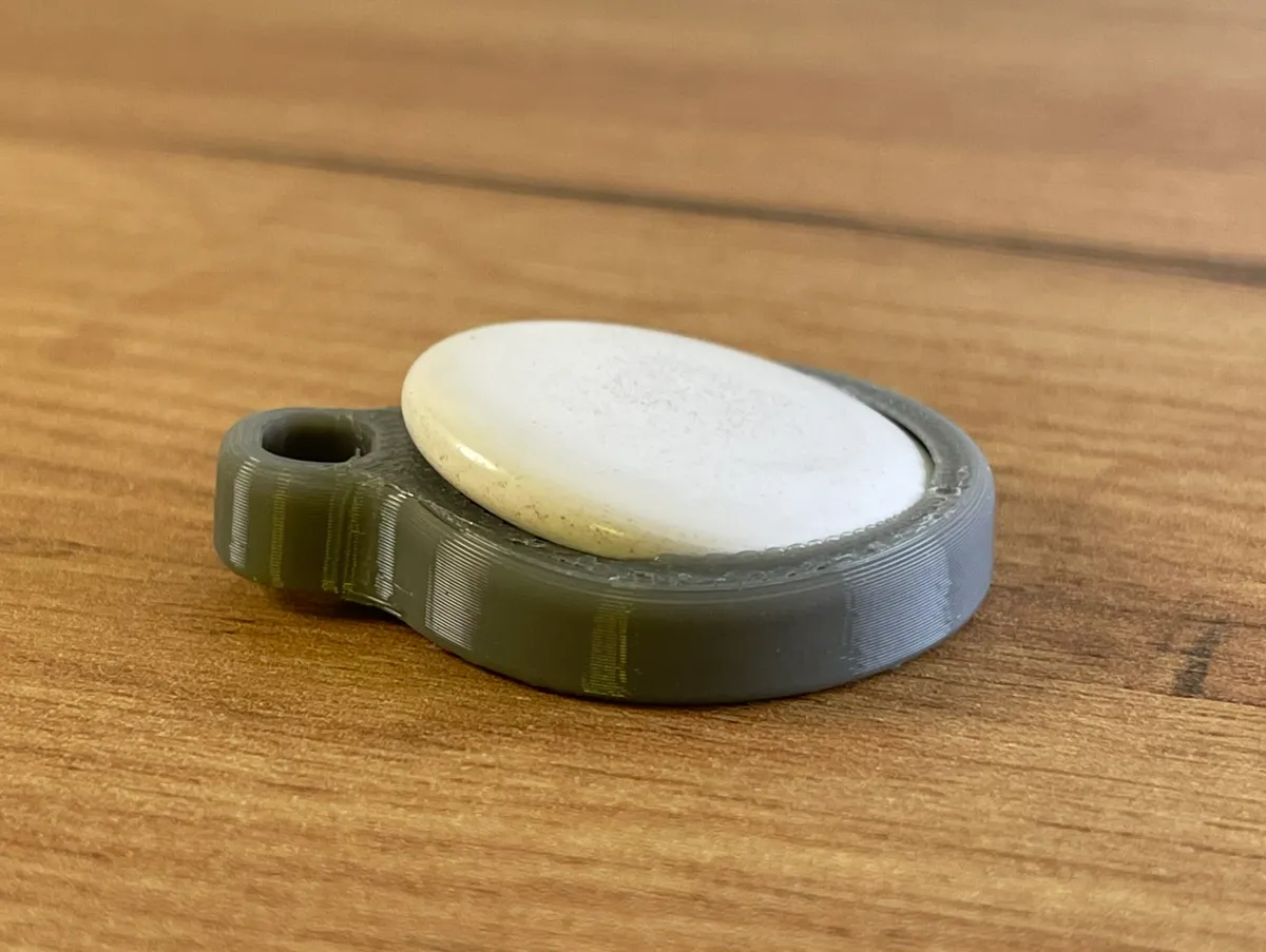 AirTag TPU Keychain Holder, photo 2 of 4 - AirTag TPU Keychain Holder Keychains